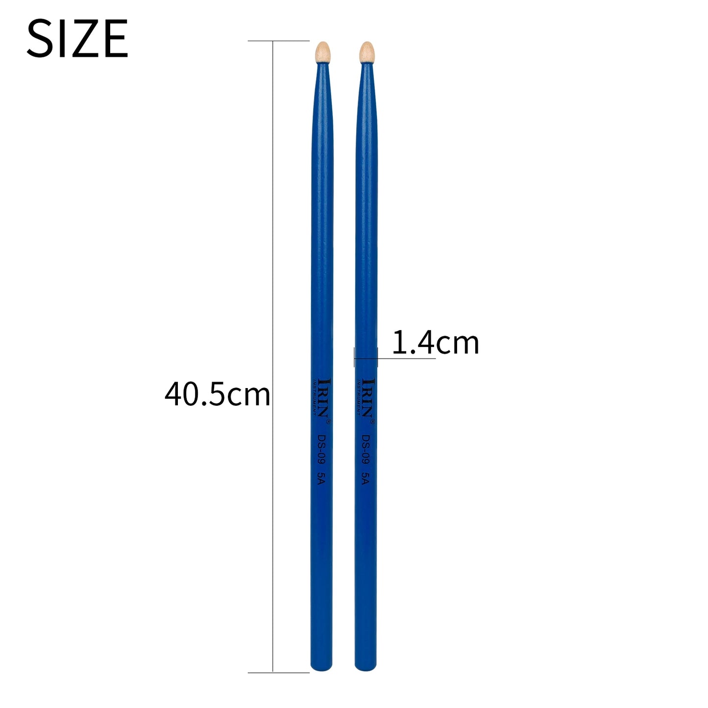 5A Drumstick Maple Drum Sticks DS-09 Multicolor Drum Mallets Professional Percussion Musical Instrument Accessories Parts
