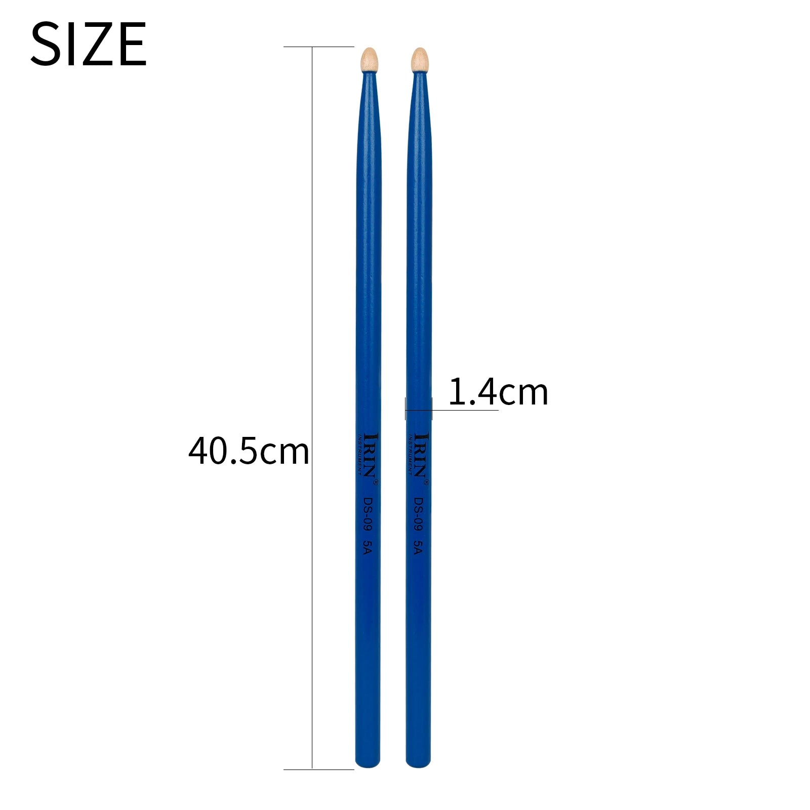5A Drumstick Maple Drum Sticks DS-09 Multicolor Drum Mallets Professional Percussion Musical Instrument Accessories Parts
