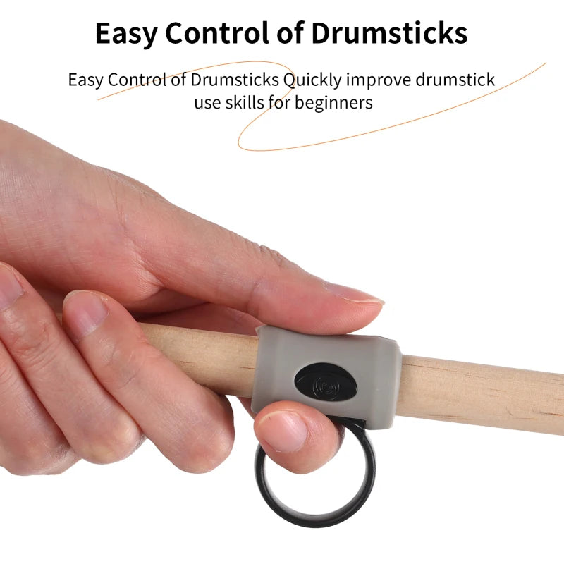 Drum Stick Controller Beginner Rack Drummer Corrector Drum Stick Anti-Off Device Drum Stick Finger Sleeve Drum Stick Accessories
