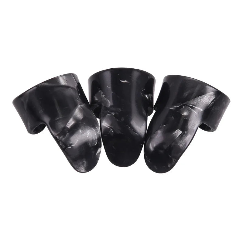 1/3PCS Thumb Finger Guitar Picks Celluloid Mediator Guitar Plectrums Picks Bass Acoustic Guitar Electric Guitar Accessories