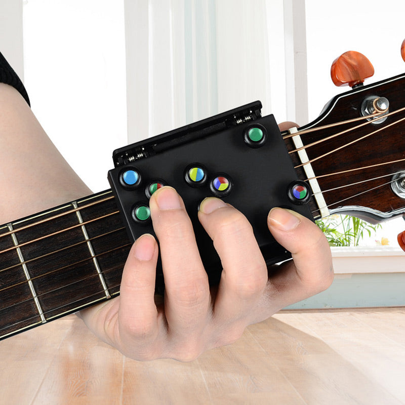 Guitar Trainer Practice Acoustic Guitar Accessories Chord Buddy 21 Chords