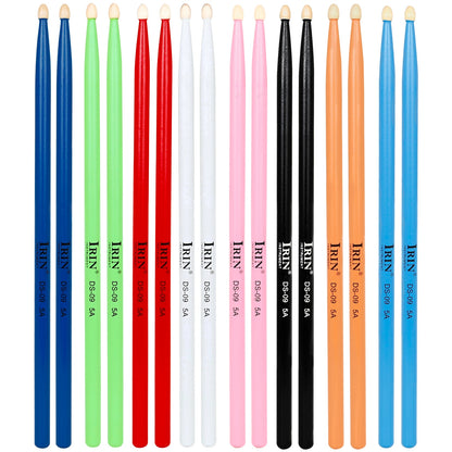 5A Drumstick Maple Drum Sticks DS-09 Multicolor Drum Mallets Professional Percussion Musical Instrument Accessories Parts